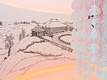 В "Михайловском" открылась выставка "Пушкинский литературный ландшафт"