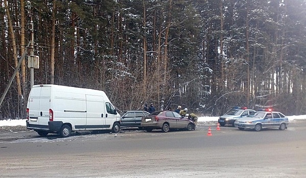 Годовалая девочка пострадала при аварии в Зауралье