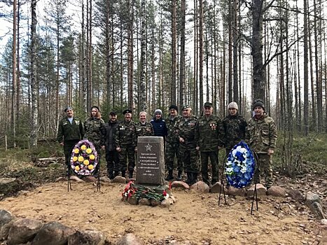 Неизвестное воинское захоронение обнаружил житель Карелии 