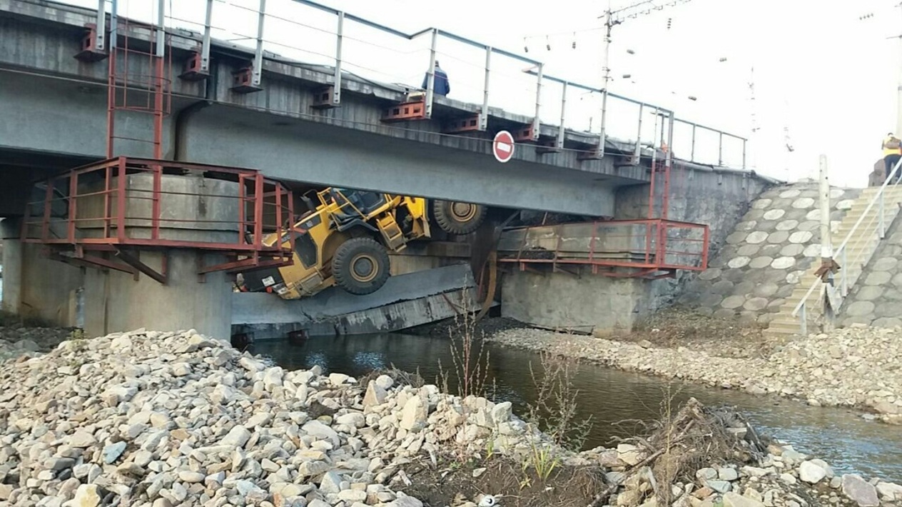 Железнодорожный мост в забайкалье