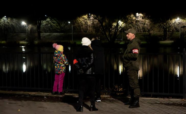 В Курске 30 народных дружинников следят за порядком в вечернее время