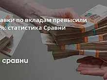 Ставки по вкладам превысили 17%: статистика Сравни