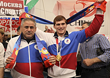 Олимпийский чемпион лейтенант Муса Евлоев вернулся в Москву из Токио