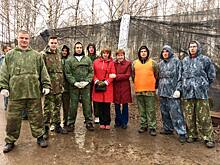 ВИЧ-положительные нижегородцы провели пейнтбольный турнир