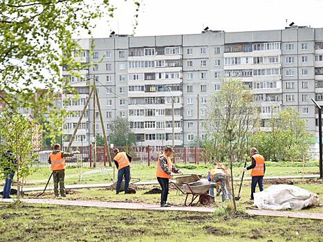 Гарантийный ремонт Фрязиновского парка в Вологде начал подрядчик