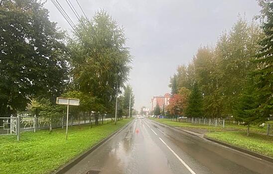 Мотоциклист потерял пассажира на полном ходу в Бердске