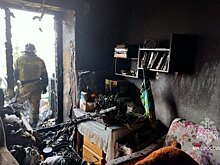 Житель Красноярска погиб при пожаре в квартире