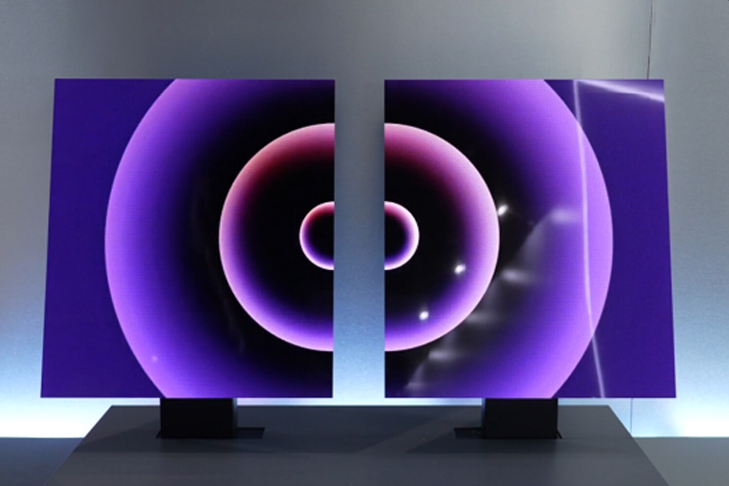 LG представила полностью безрамочные экраны