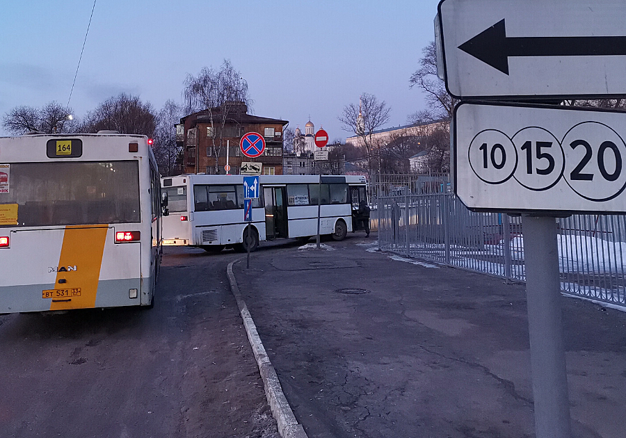 Автобусное сообщение в Меленковском районе останавливается