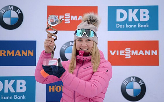 Новосибирская биатлонистка названа лучшей мировой дебютанткой сезона