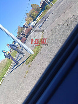 Правоохранители прокомментировали ДТП с "перевертышем" в Таштаголе