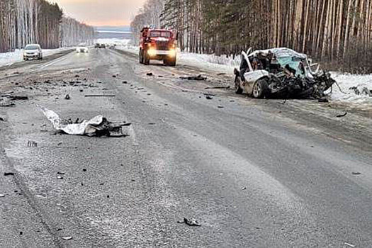 Пять человек погибли в ДТП с Lada Kalina и грузовиком в Челябинской области