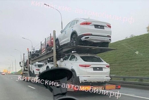 Первую партию кроссоверов Geely Tugella привезли в Россию