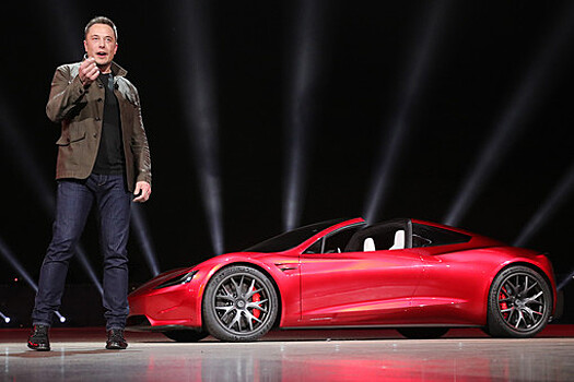 Илон Маск: Tesla Roadster разгоняется до 100 км/ч меньше чем за секунду