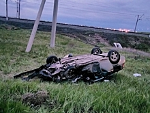 На трассе в Омском районе в ДТП с переворотом пострадали две женщины