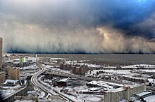 Синоптик объяснил прошедшую в Москве снежную грозу