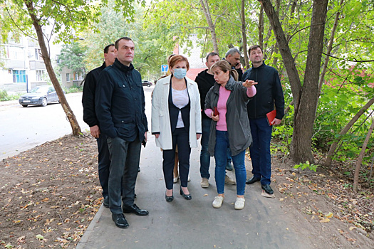 Мэр Рязани Елена Сорокина оценила ремонт улицы Западной