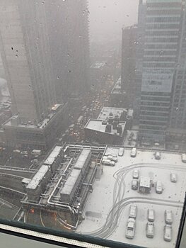Сильный снегопад в Нью‐Йорке привел к коллапсу на дорогах