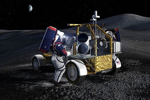 США впервые показали облик лунного автомобиля