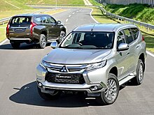 Видео тест-драйв Mitsubishi Pajero Sport: теперь еще и с дизелем