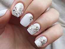 Маникюр со стразами: тренды 2024 года — блеск, стиль и элегантность