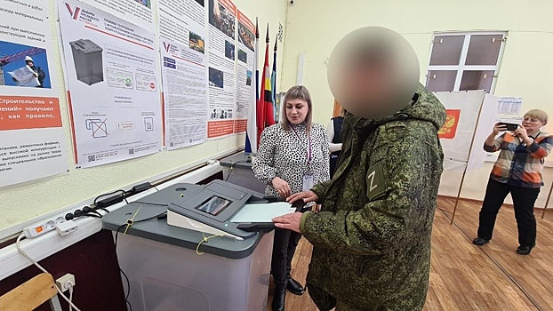 Участник СВО из Курска проголосовал на выборах президента