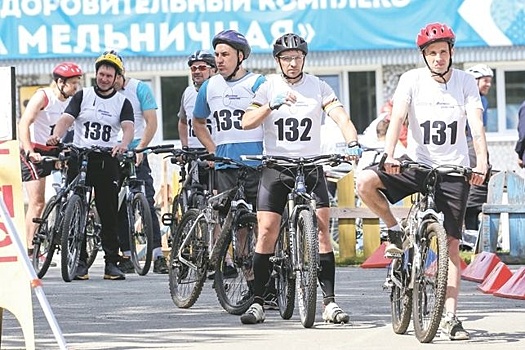 Велосипедисты ВСМПО с ветерком промчались по трассам Мельничной
