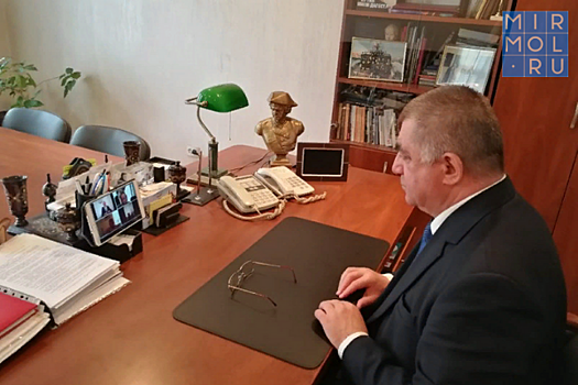Постпред Дагестана в Санкт-Петербурге принял участие в онлайн-совещании с представителями субъектов РФ