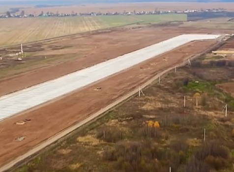 В аэропорту Йошкар-Олы готовность взлетно-посадочной полосы составляет 65%