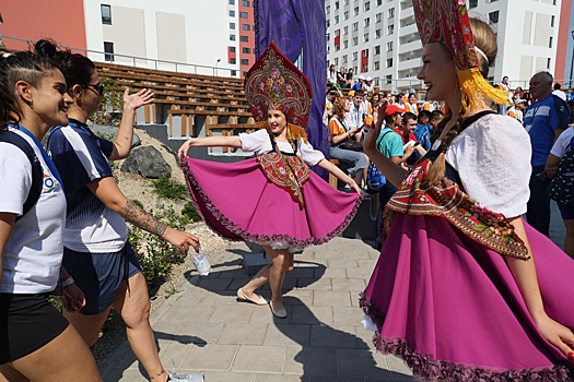 В Екатеринбурге открылась деревня фестиваля университетского спорта