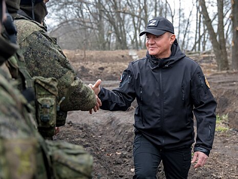 Губернатор Старовойт осмотрел взводно-опорные пункты в приграничной зоне Курской области