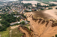 Германия продолжает бороться с последствиями сильнейшего наводнения