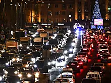 В Москве пробки достигли девяти баллов