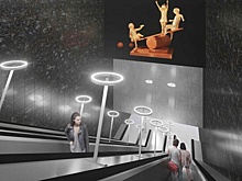 Архсовет одобрил концепцию оформления станции «Лианозово» салатовой ветки метро