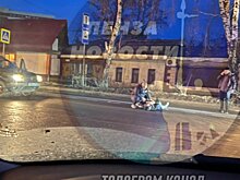 На ул. Пролетарской водитель иномарки сбил девушку