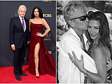 Один день рождения на двоих, предложение под одеялом и проверка диагнозами. История самого красивого мезальянса Голливуда — Майкла Дугласа и Кэтрин Зеты-Джонс