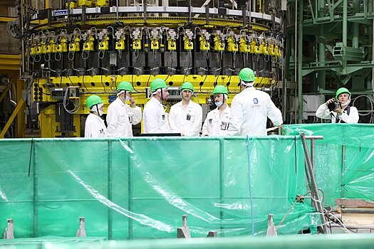 "СОЮЗ" посмотрел, как впервые "заправляют" реактор Белорусской АЭС