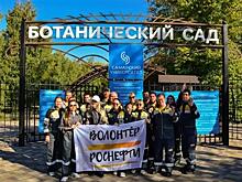 Самарские нефтяники провели субботник в Ботаническом саду