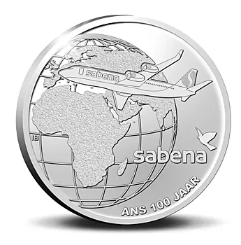 Столетие авиакомпании Sabena на 20 евро