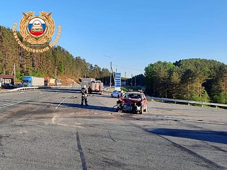 Два человека пострадали в аварии на трассе «Кола» в Карелии