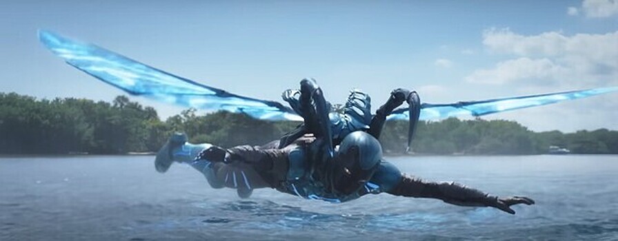 DC Entertainment опубликовала в сети официальный трейлер кинокомикса «Синий жук»