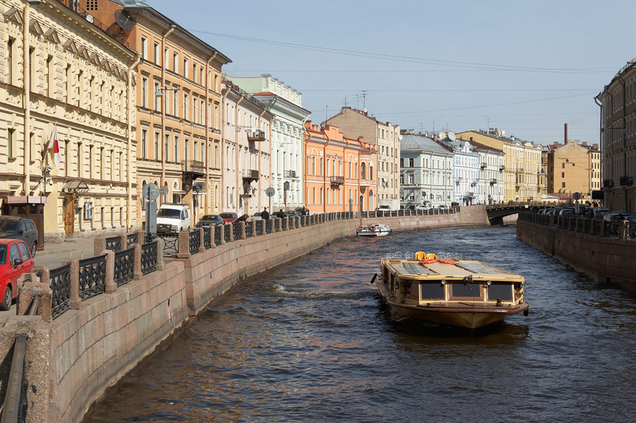р. Мойка, Санкт-Петербург, Россия, Европа