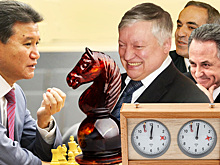 Илюмжинов между двух огней