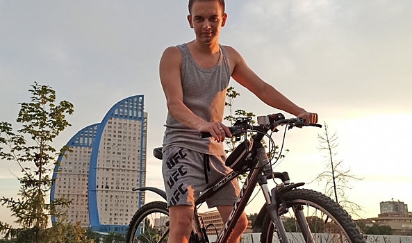 Велосипедист из Волгограда участвует в федеральном проекте