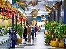 Рыбный рынок "Москва – на волне" предложил гостям продукты для Великого поста