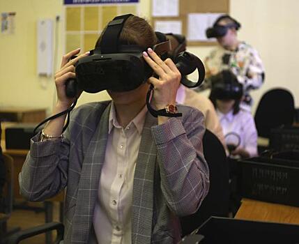 Школьники Кракольской школы в Кингисеппском районе  осваивают VR-класс по химии, приобретенный при спонсорской поддержке АО «Ростерминалуголь»
