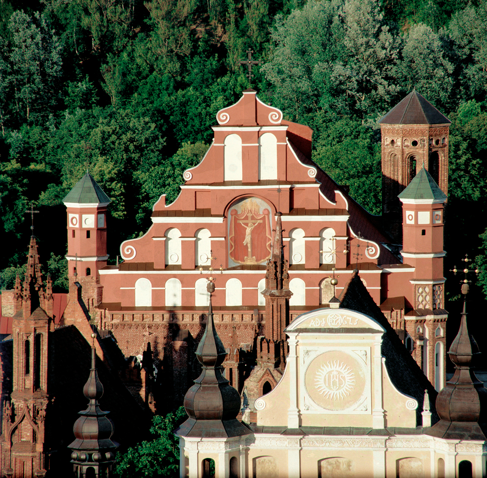 Церковь бернардинцев, Вильнюс, Литва, Европа