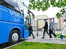 Собянин: Около 480 тыс. учащихся перевезли автобусы Мосгортранса в рамках проекта «Музеи - детям»