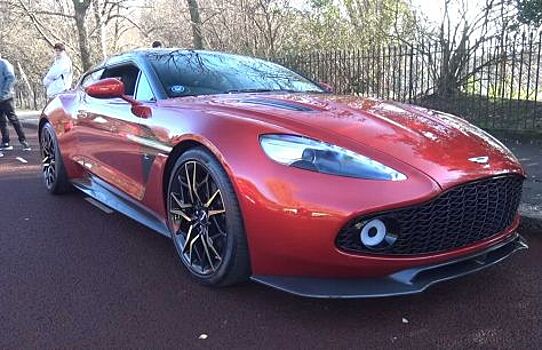 Aston Martin Vanquish Zagato Shooting Brake замечен на улицах Лондона