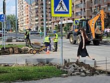 Улица Просвещения станет лучше: реконструкцию дороги в городском округе Пушкинский завершат к юбилею города